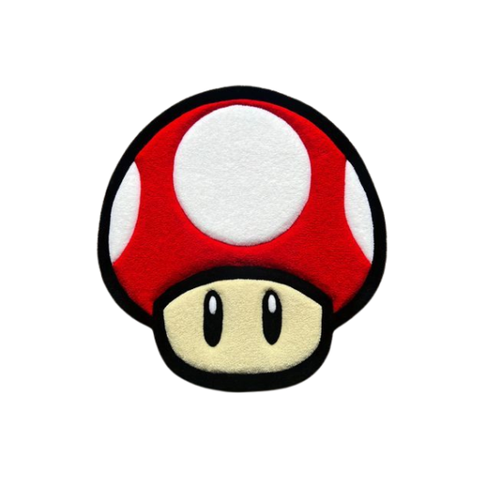Cartoon Mushroom Tufted Rug