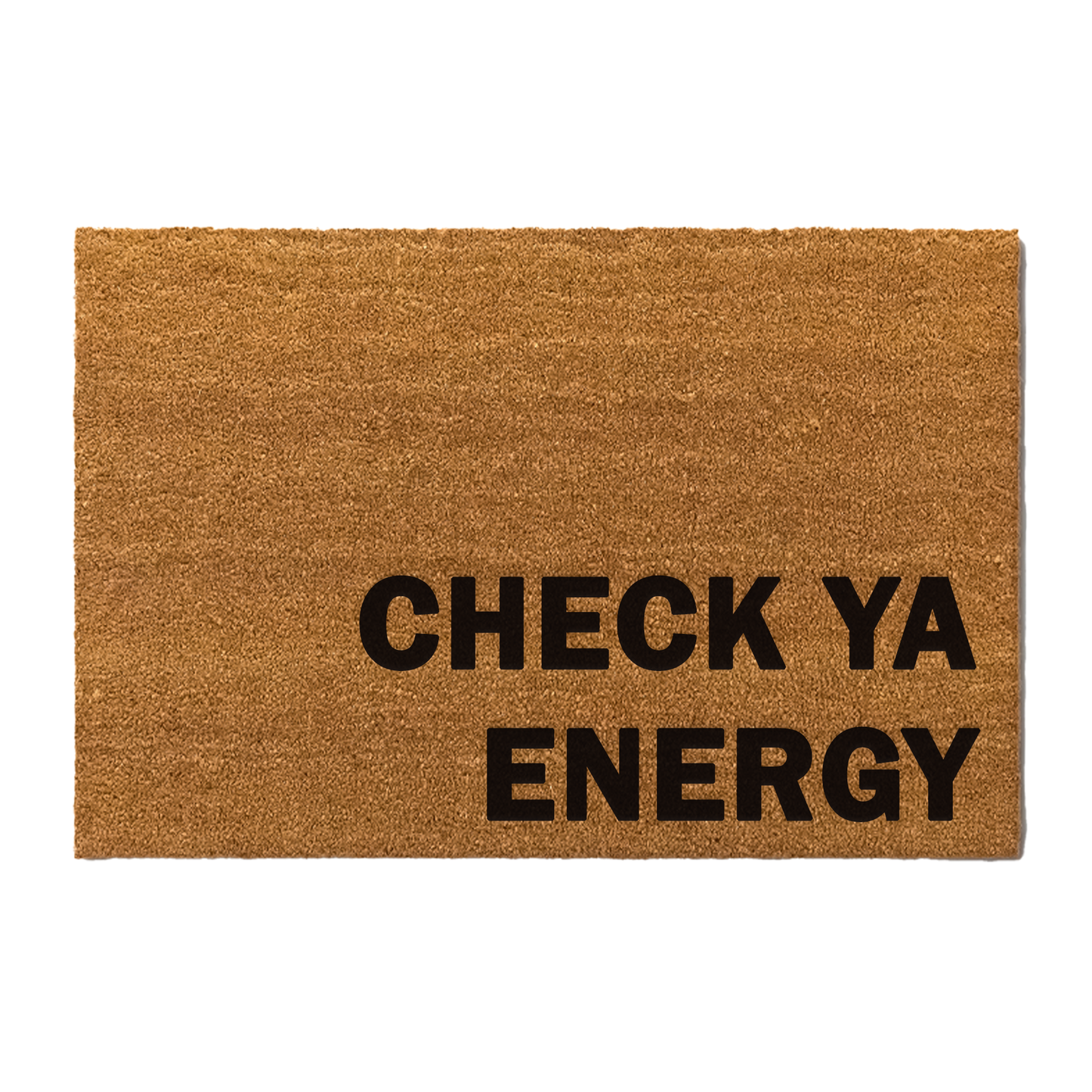 Check Ya Energy Doormat