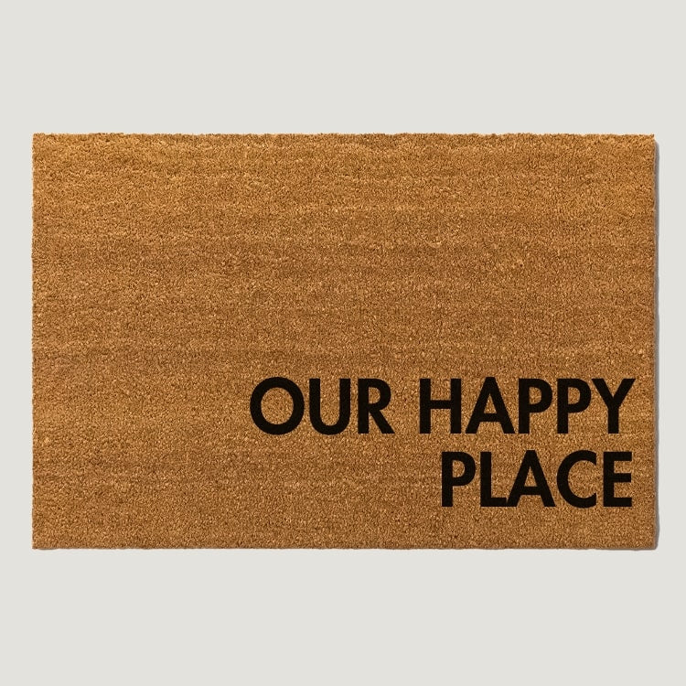 Our Happy Place Doormat