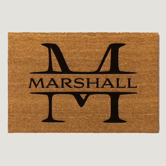 Family Name Doormats - The Initial II