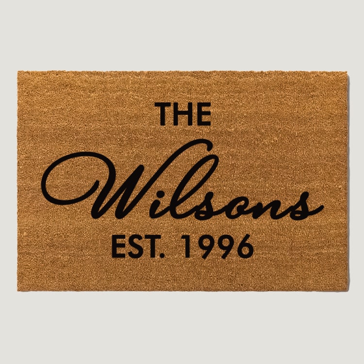 Family Name Doormats - The Wilson