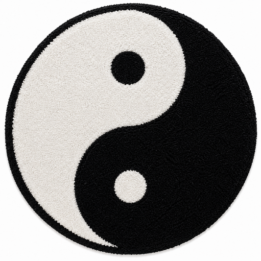 Ying Yang Tufted Rug