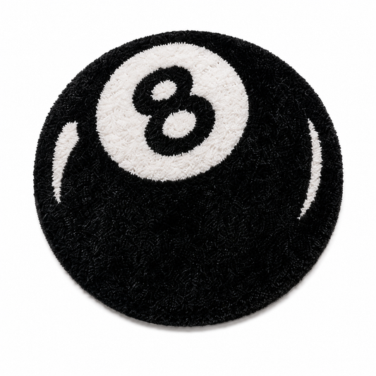 8-Ball Tufted Rug