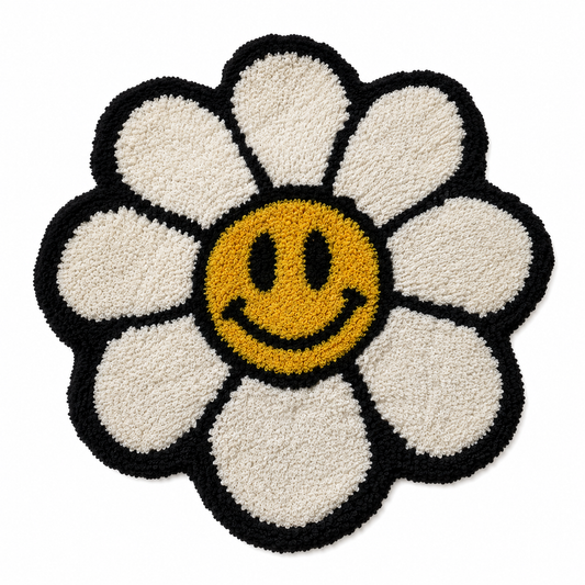 Smiling Daisy Tufted Rug
