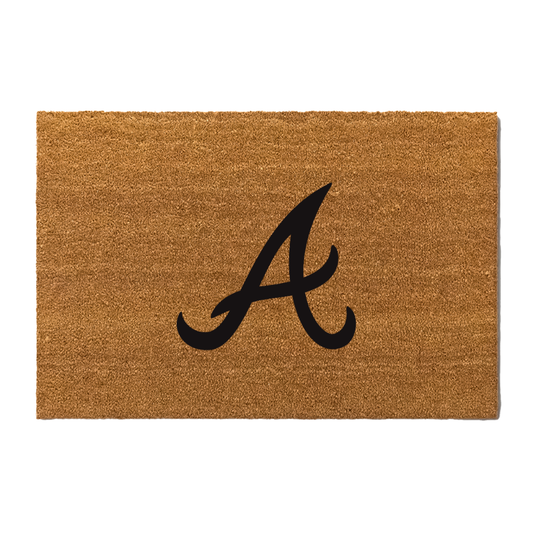 Atlanta Braves Baseball Doormat