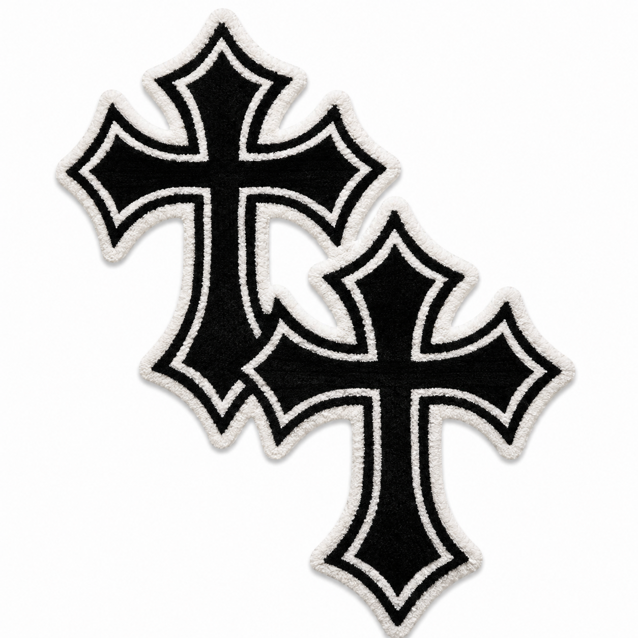 Crosses Tufted Rug
