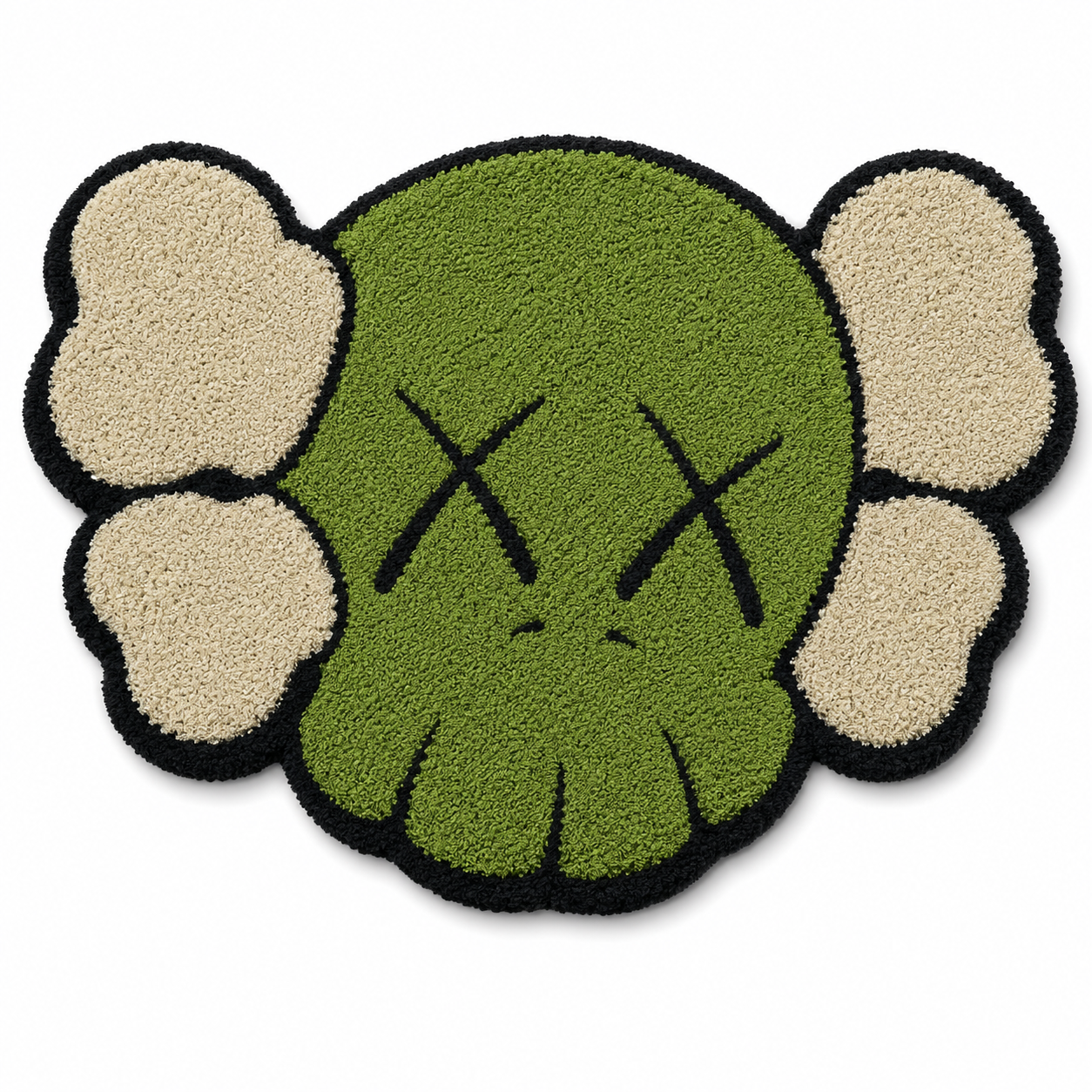 Dead Skeletons Tufted Rug