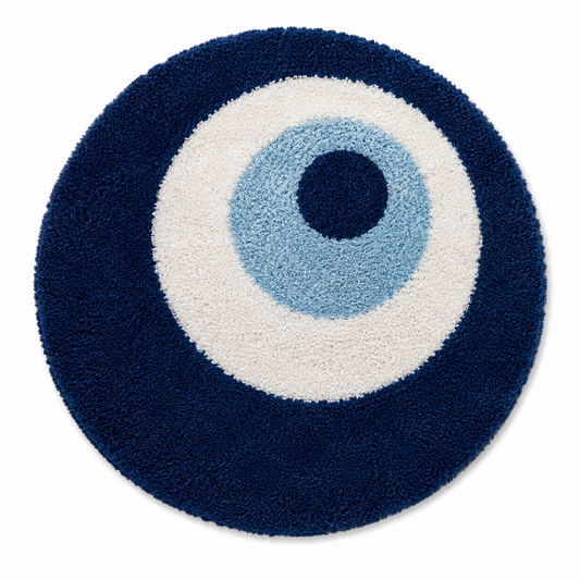 Evil Eye Tufted Rug