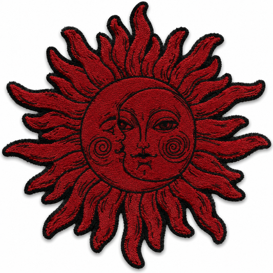 Fire Eye Tufted Rug