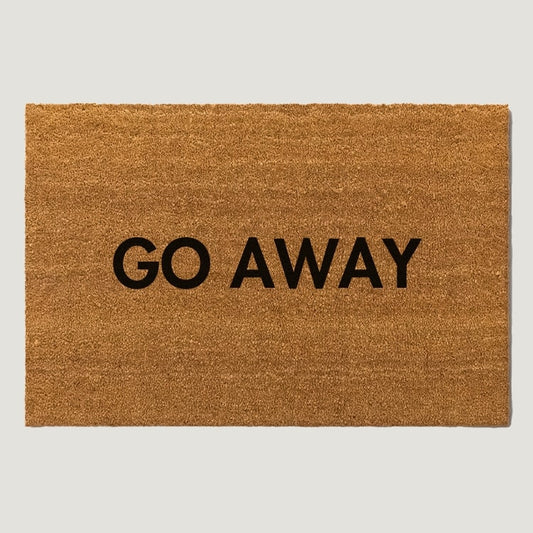 Go Away Doormat