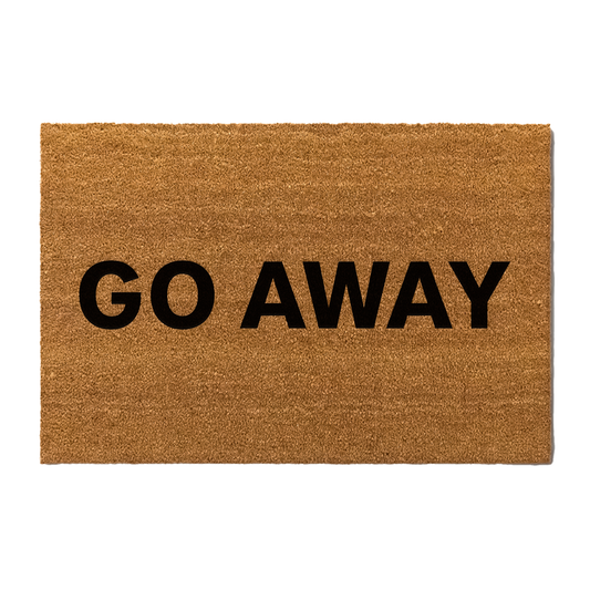 Go Away Doormat