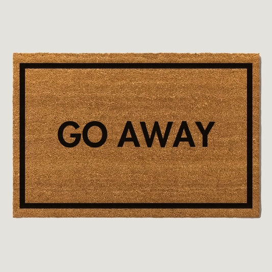 Go Away Doormat