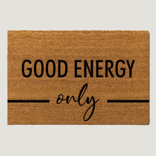 Good Energy Only Doormat