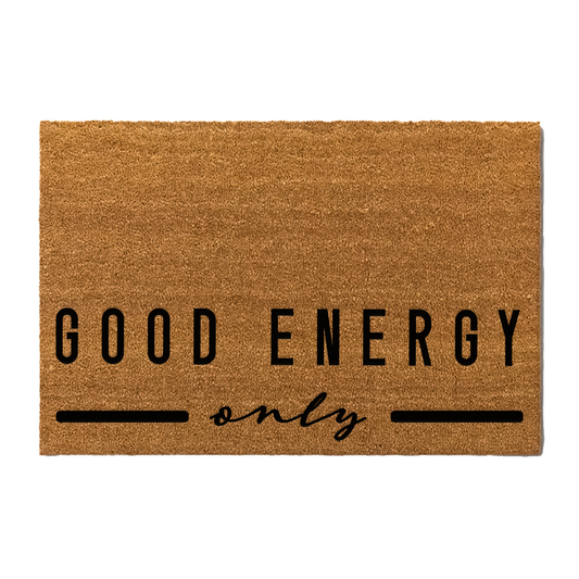 Good Energy Only Doormat