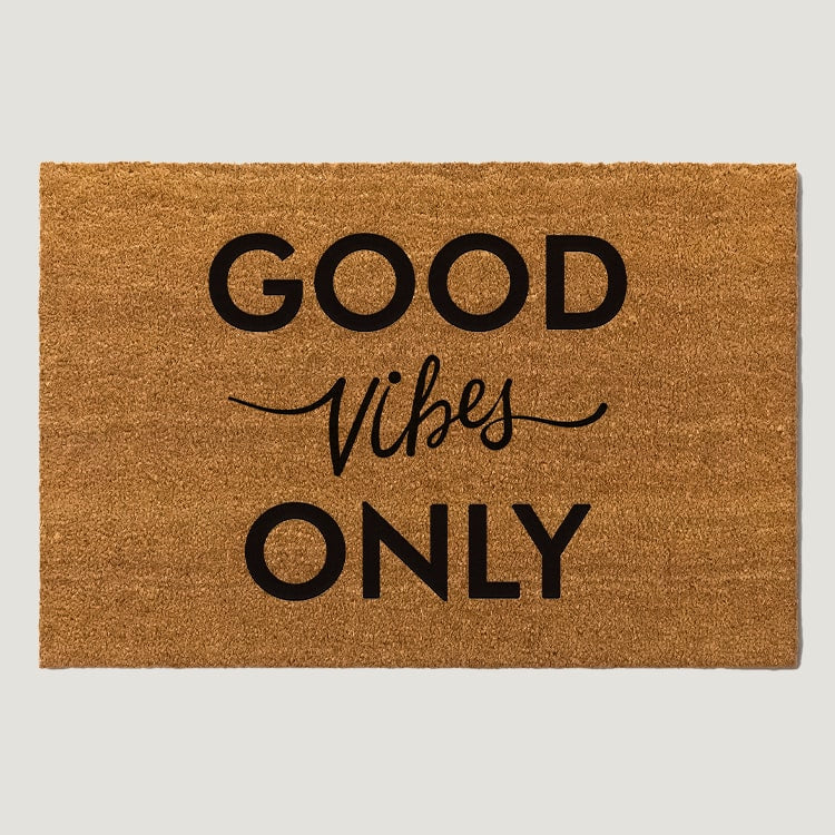 Good Vibes Only Doormat