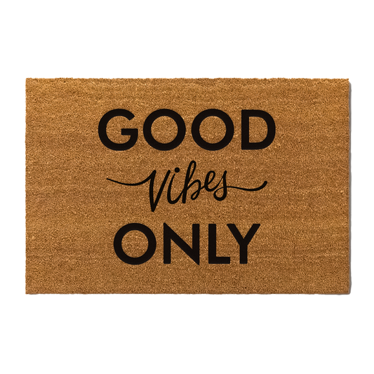 Good Vibes Only Doormat