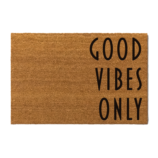 Good Vibes Only Doormat