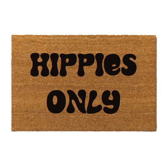 Hippies Only Doormat