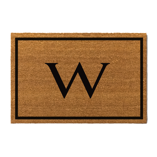 Family Name Doormats - The Initial III