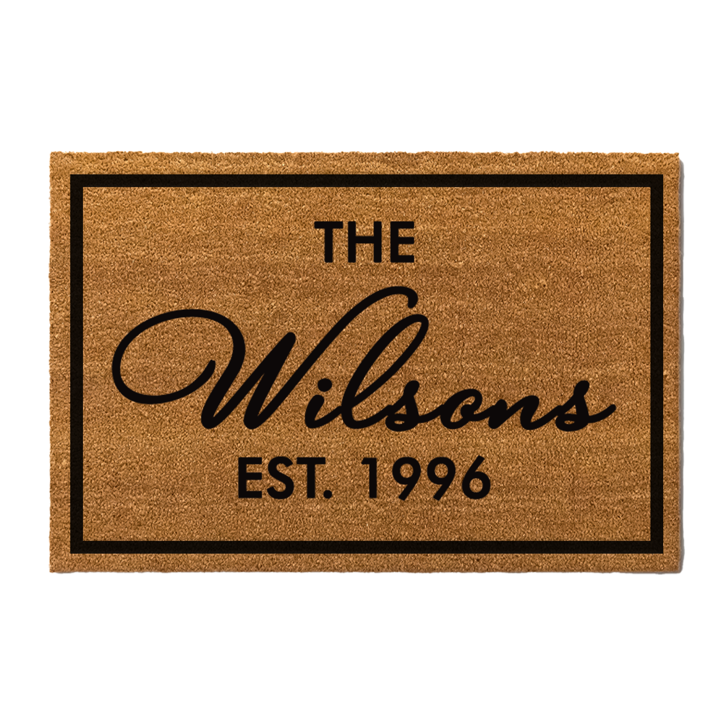 Family Name Doormats - The Wilson
