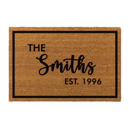 Family Name Doormats - The Smith