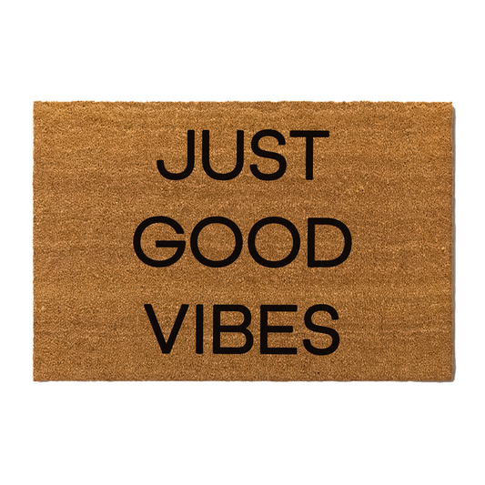 Just Good Vibes Doormat