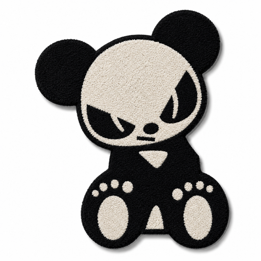 Mean Panda Tufted Rug