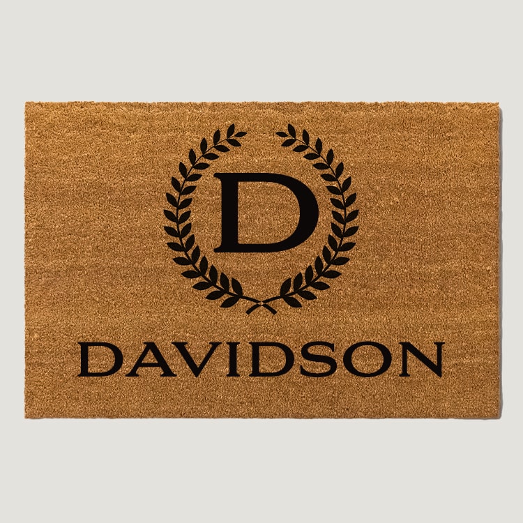 Family Name Doormats - The Davidson