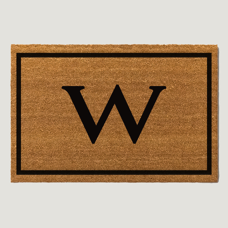 Family Name Doormats - The Initial III
