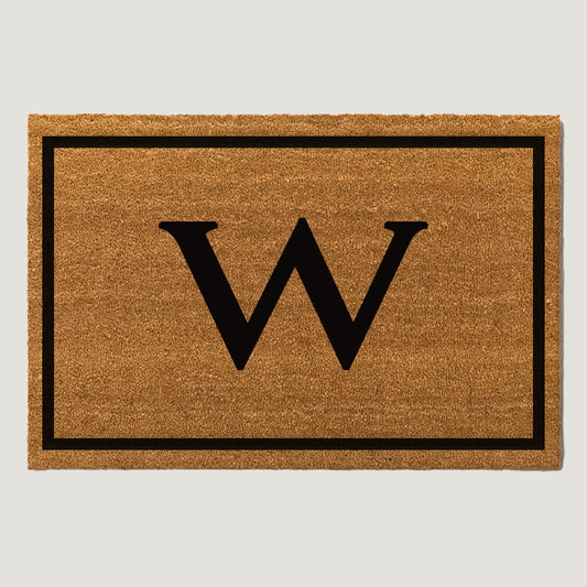 Family Name Doormats - The Initial III