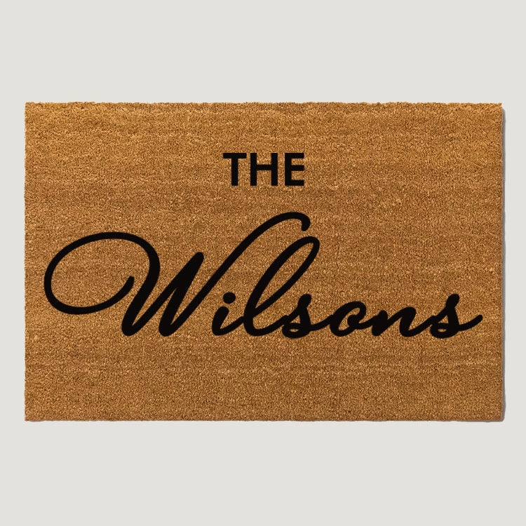 Family Name Doormats - The Wilson II