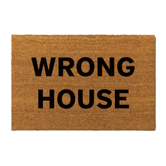 Wrong House Doormat